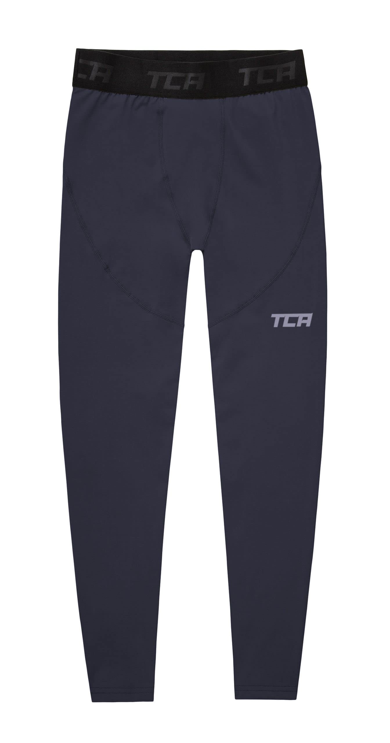 TCA Men Boys Pro Performance Compression Leggings Thermal Base Layer Tights