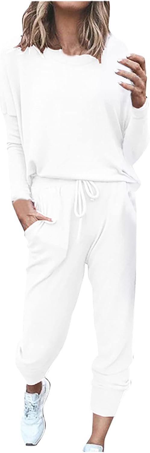AMhomely Tracksuit Womens Full Set Lounge Wear Sets Oversized