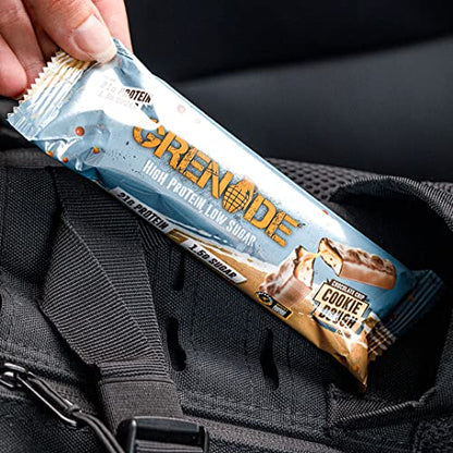 Grenade High Protein, Low Sugar Bar - White Chocolate Cookie, 12 x 60 g