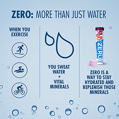 HIGH5 ZERO Electrolyte Tablets | Hydration Tablets Enhanced with Vitamin C | 0 Calories & Sugar Free | Boost Hydration, Performance & Wellness | Blackcurrant, 20 Tablets (20x, Pack of 1)