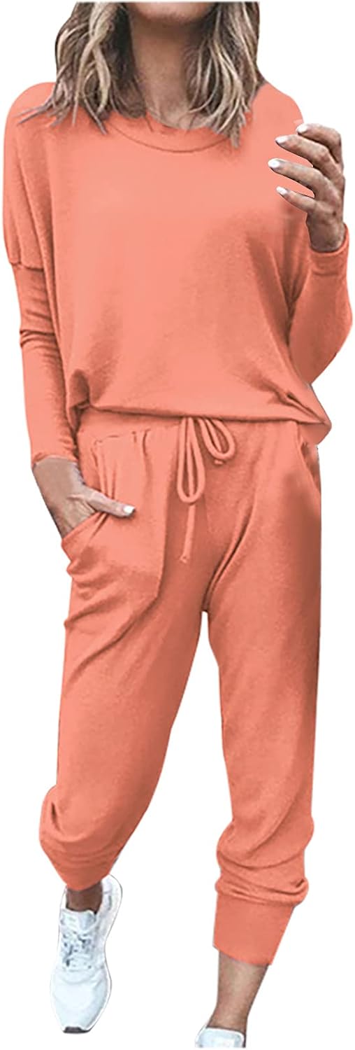 AMhomely Tracksuit Womens Full Set Lounge Wear Sets Oversized