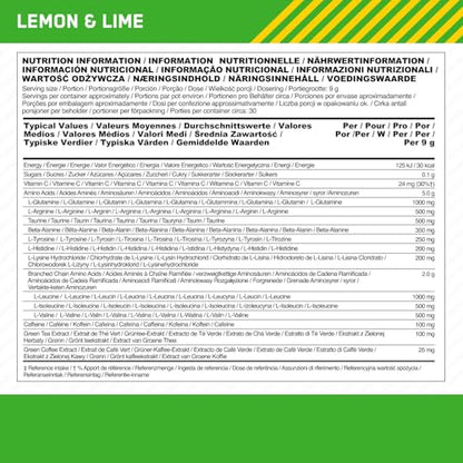 Optimum Nutrition Amino Energy Pre Workout Powder