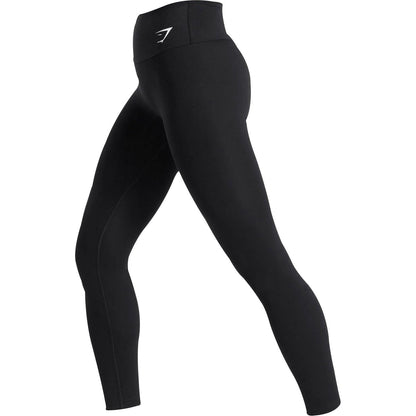 GYMSHARK 7/8 Womens Training Tights - Black