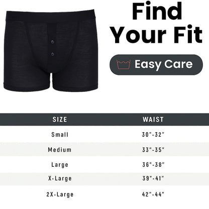 Sock Stack Men's 6 Pair Pack Black Ribbed Boxer Shorts Cotton Stretch Fabric For Everyday Comfort Durable Ribbed Texture Soft Elastic Waistband MB09