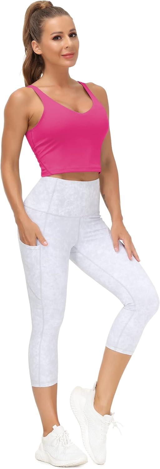 Women’s Longline Sports Bra Wirefree Padded