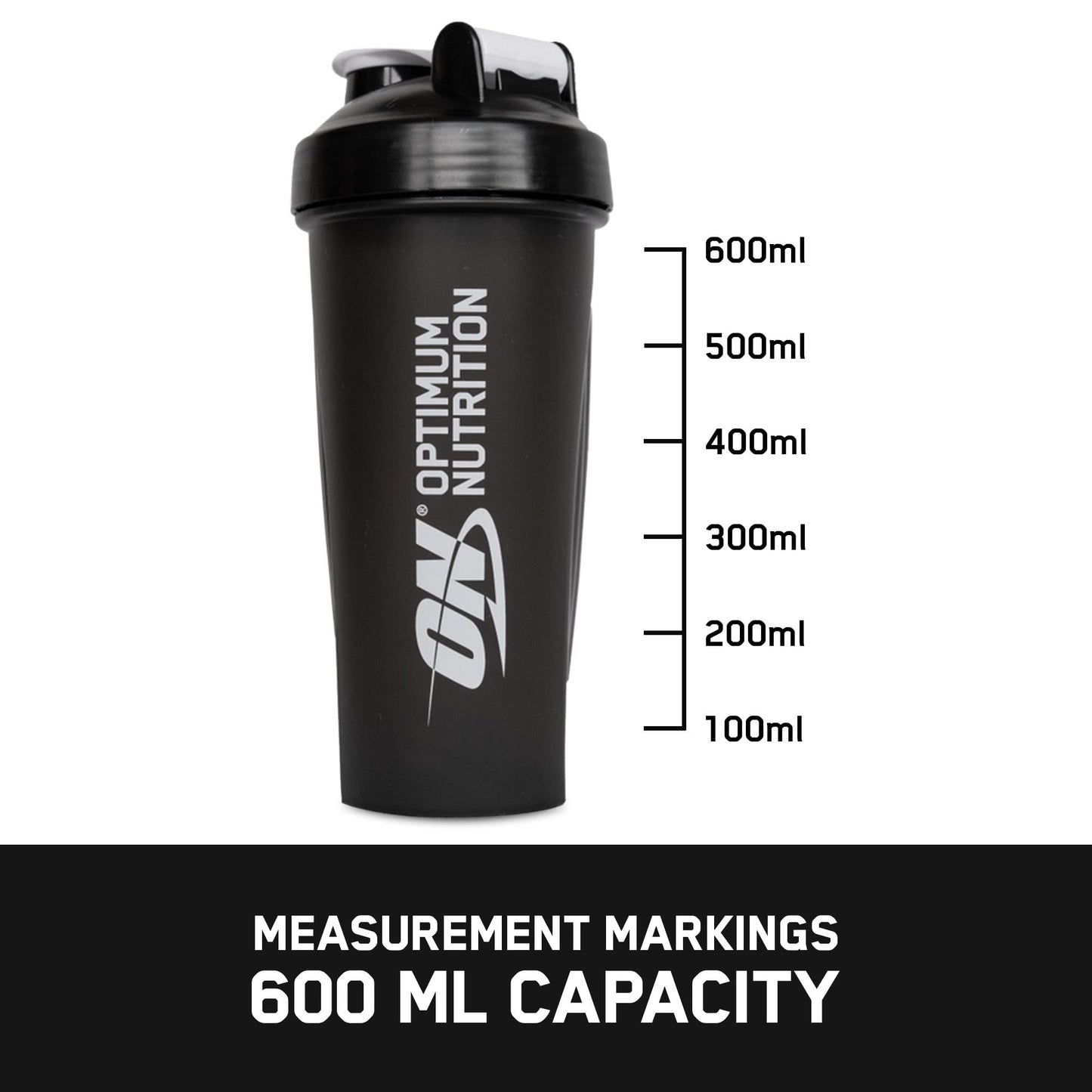 Optimum Nutrition ON Shaker with Stainless Steel Mixing Ball