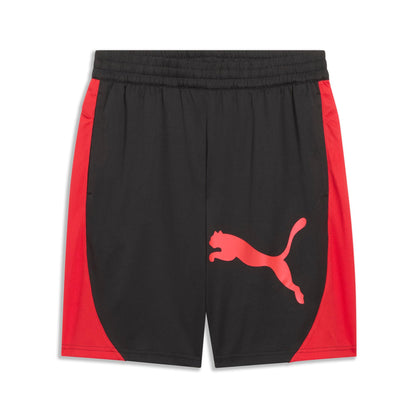 PUMA Mens Train All Day Tech 8 Inch Knit Athletic Shorts Casual Bottoms Casual - Blue