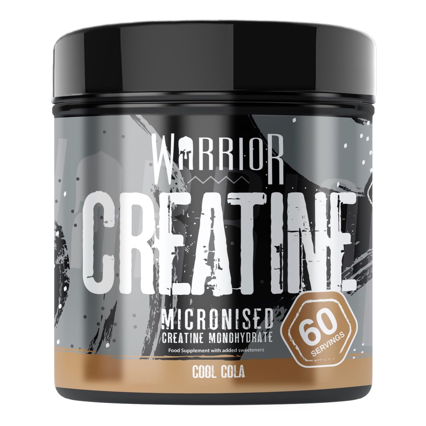 Warrior Creatine Monohydrate Powder 300g – Micronised – Proven to Improve Physical Performance and Recovery, 5g Servings (Unflavoured)