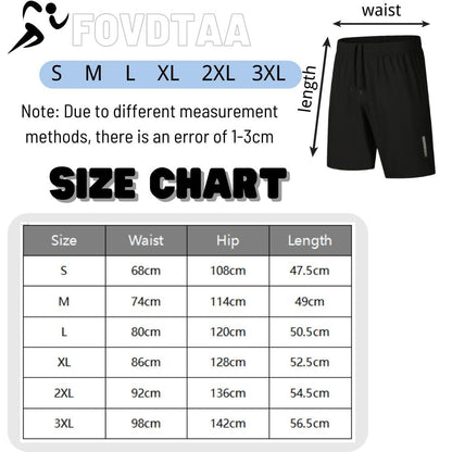 fovdtaa 3 Pack Mens Sports Shorts Quick Dry Shorts Gym Running Workout Activewear Men Running Shorts