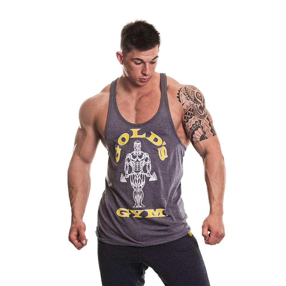 Gold's Gym Men's Muscle Joe Premium Stringer Vest