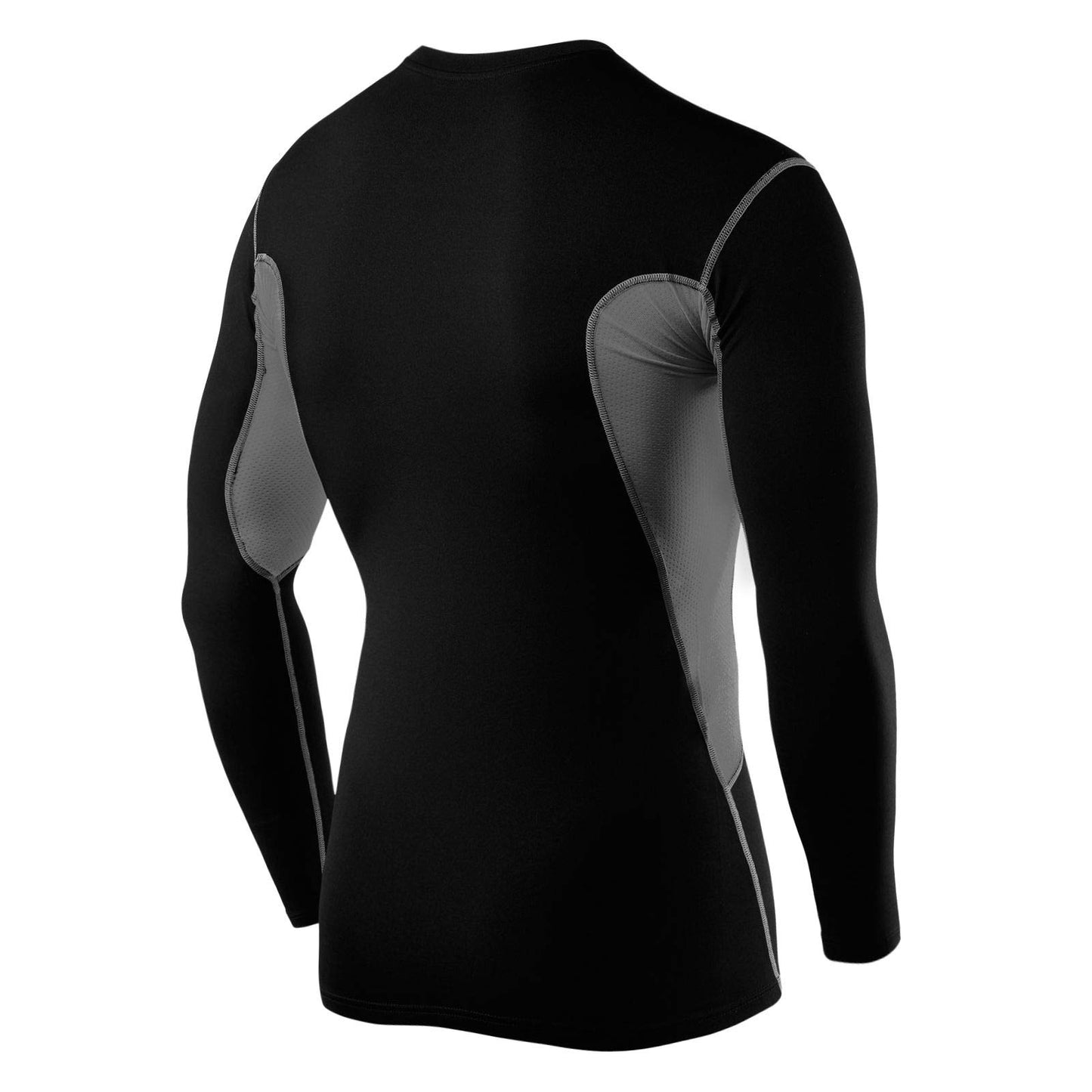 TCA Boys Pro Performance Compression Shirt Long Sleeve Top Compression Tops for Boys Base Layers Boys