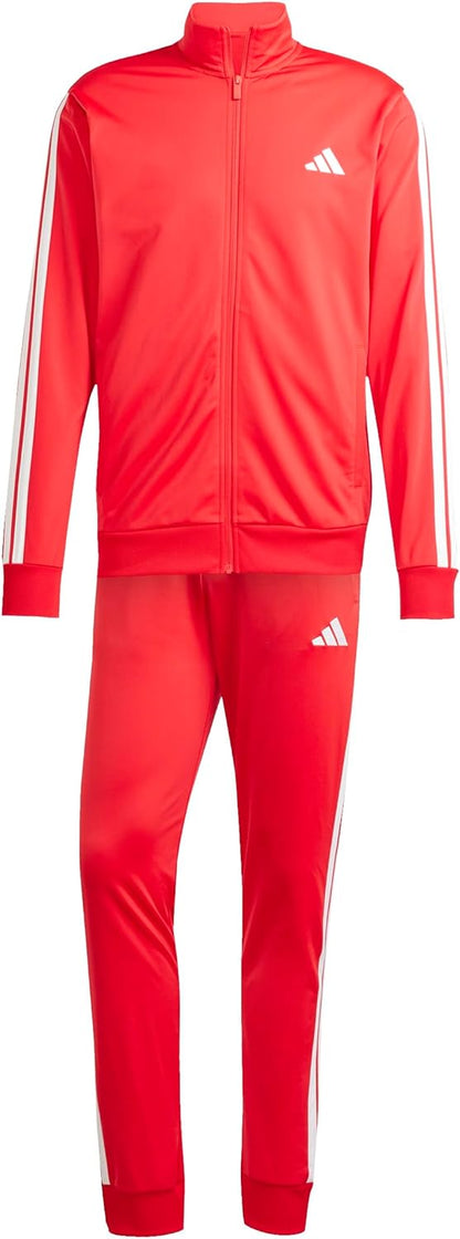 adidas Men's Basic 3-Stripes Tricot Track Suit