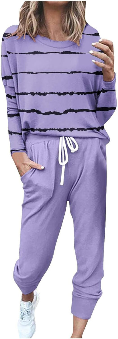 AMhomely Tracksuit Womens Full Set Lounge Wear Sets Oversized
