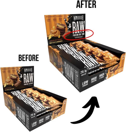 Warrior Raw Protein Bars