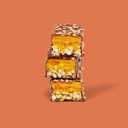 Myprotein Crispy Layered Protein Bars 12 x 58g Chocolate Caramel