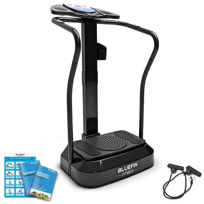 Bluefin Fitness Vibration Plate | Pro Model | Upgraded Design With Silent Motors | Comes with Built in Speakers