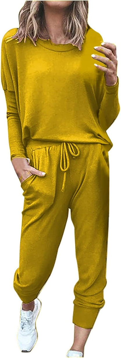 AMhomely Tracksuit Womens Full Set Lounge Wear Sets Oversized