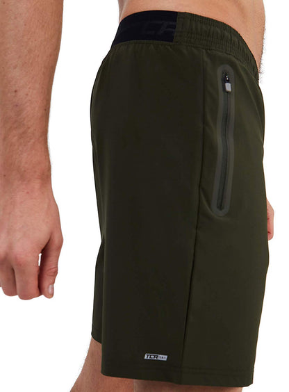 TCA Elite Tech Lightweight Mens Running Shorts Men Gym Shorts with Zip Pockets