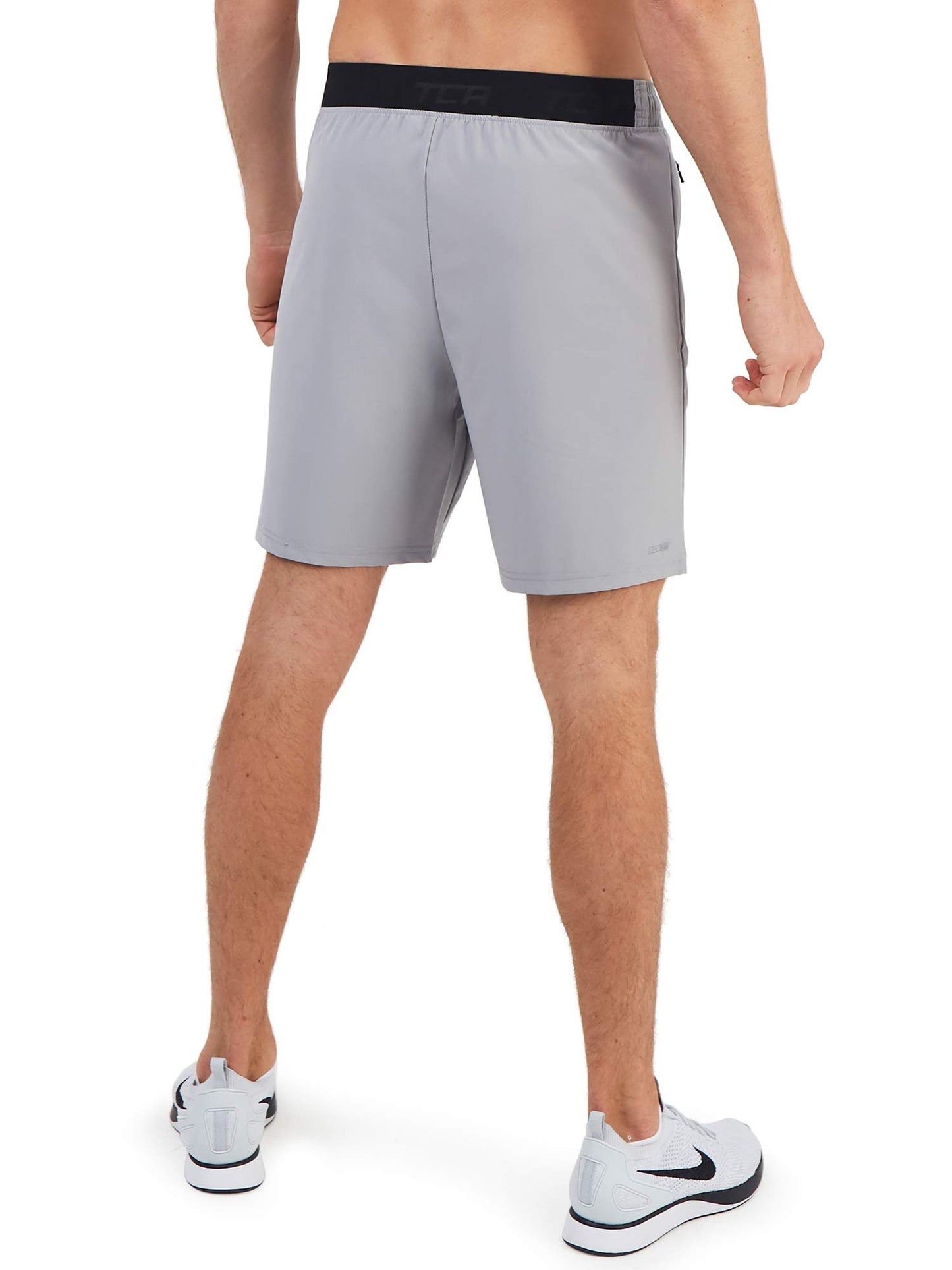 TCA Elite Tech Lightweight Mens Running Shorts Men Gym Shorts with Zip Pockets