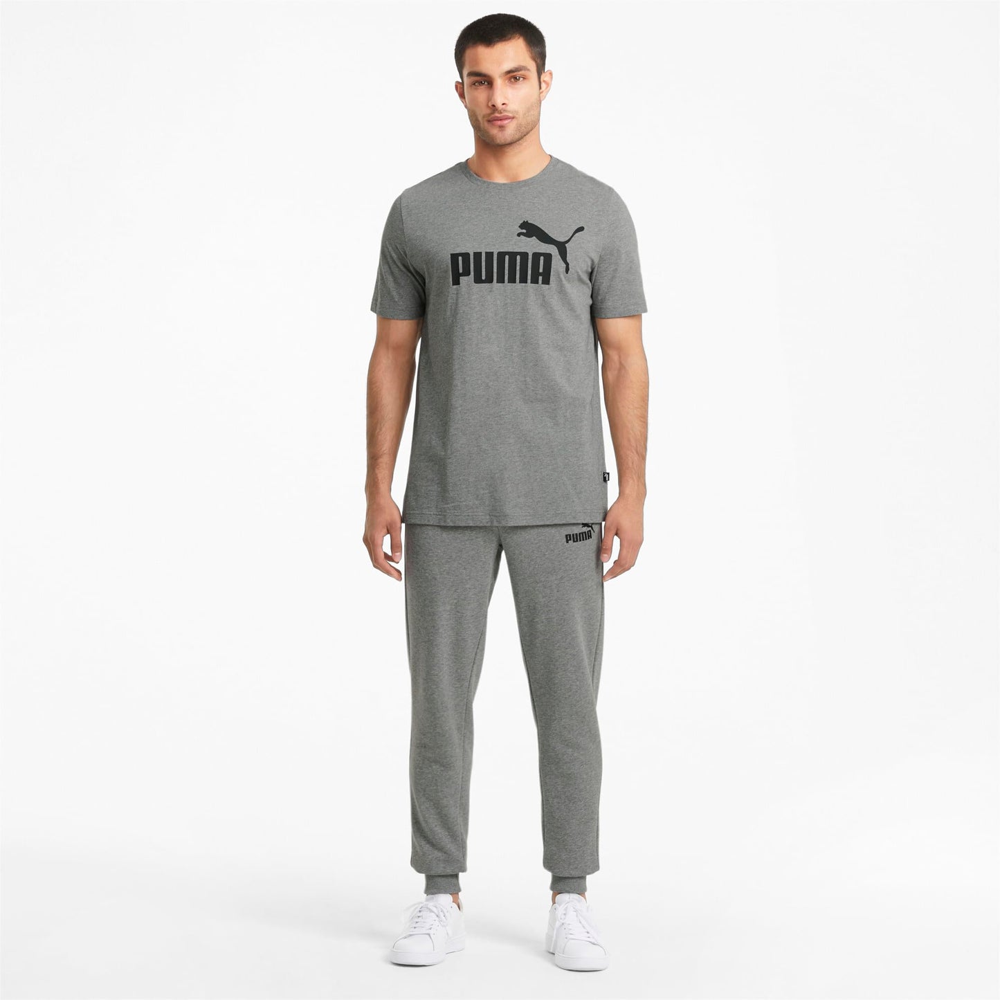 PUMA Men's Ess Logo Tee T Shirt