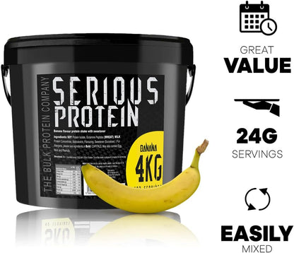SERIOUS PROTEIN – Protein Powder – 4kg