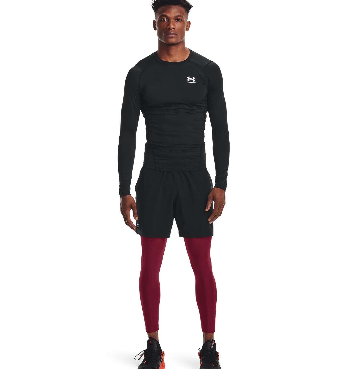 Under Armour Mens HeatGear Core Tights Pants Bottoms