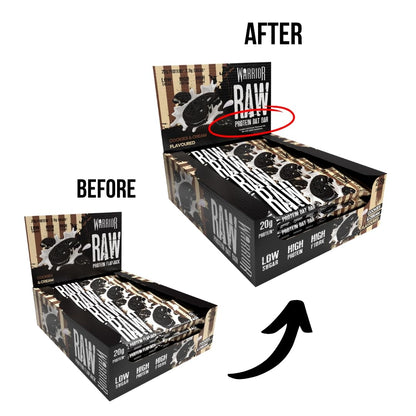 Warrior Raw Protein Bars