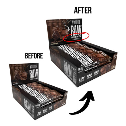 Warrior Raw Protein Bars
