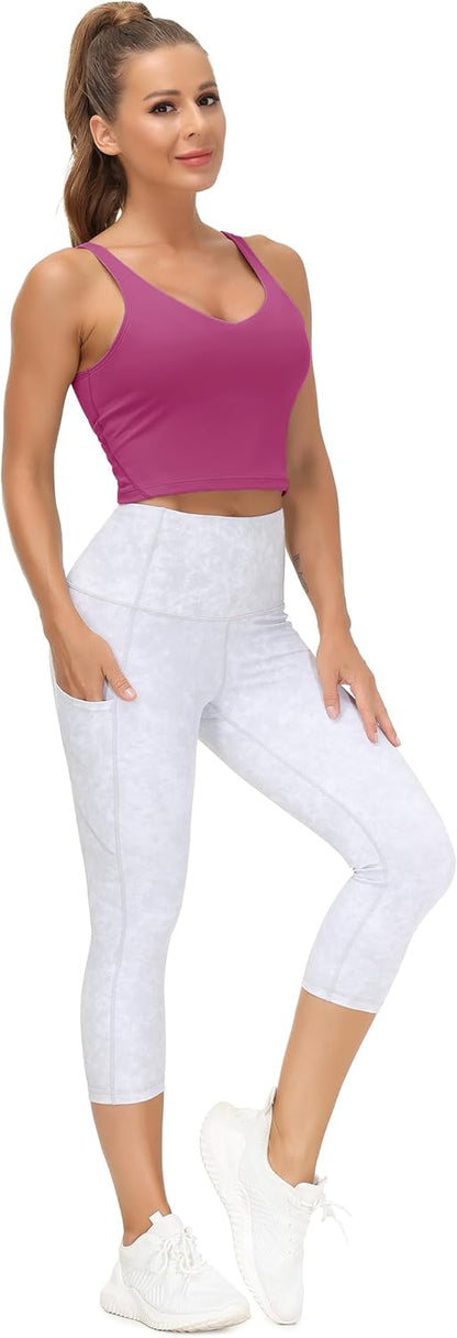 Women’s Longline Sports Bra Wirefree Padded