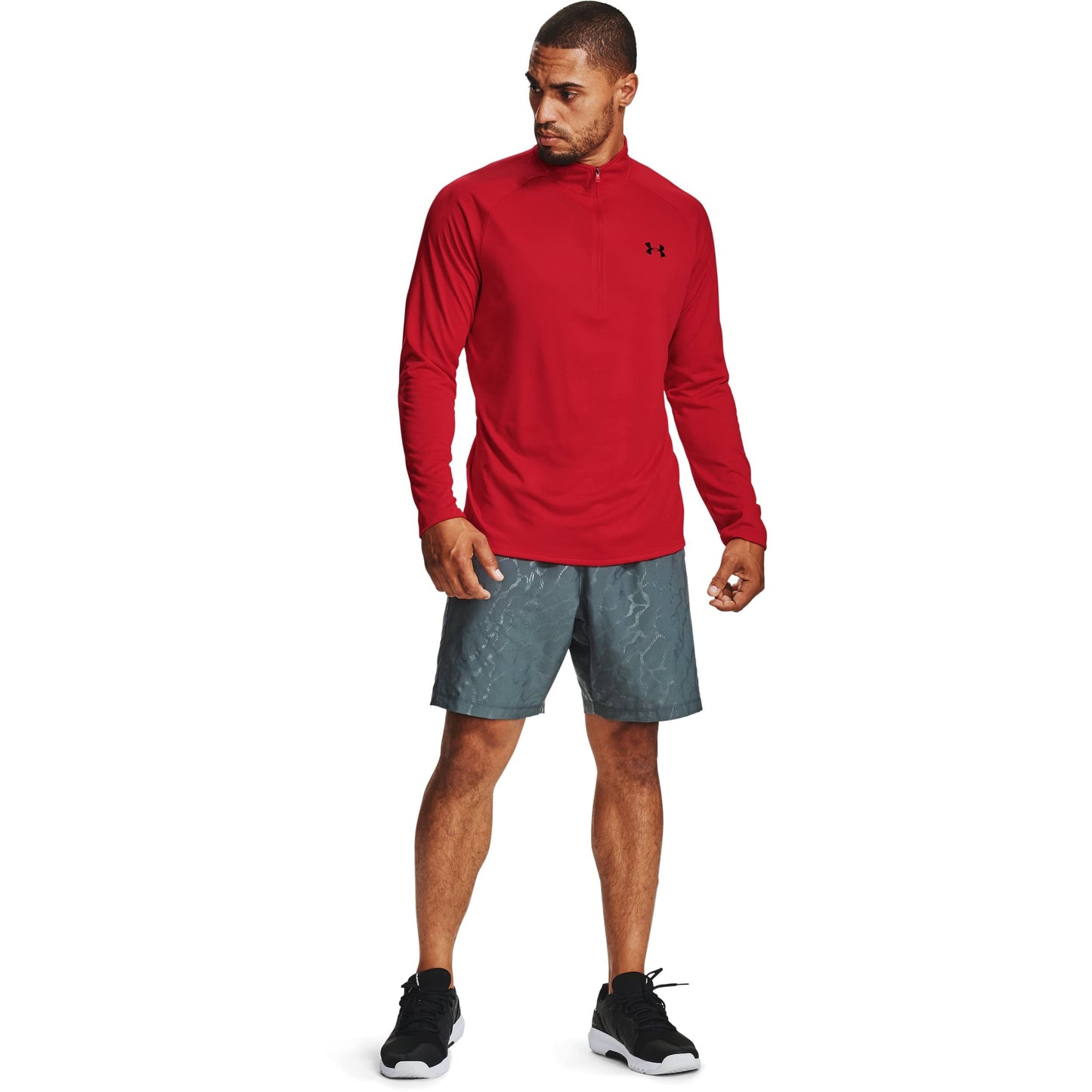 Under Armour Men's Ua Tech 2.0 1/2 Zip Versatile Warm Up Top for Men, Light and Breathable Zip Up Top for Working Out (Pack of 1)