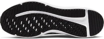 NIKE Men's Downshifter 12 Sneaker, Black White Dk Smoke Grey Pure Platinum, 8.5 UK