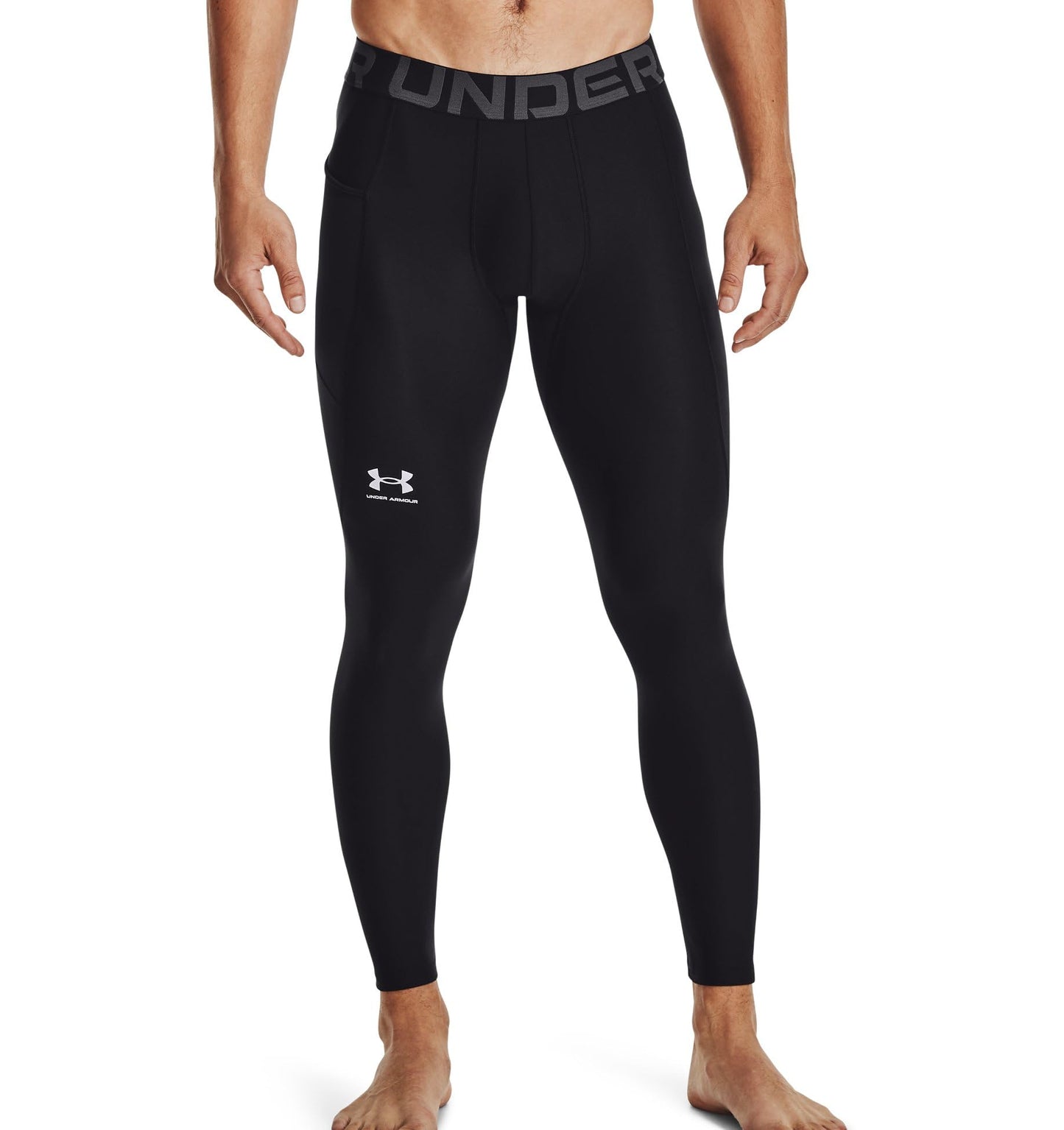 Under Armour Mens HeatGear Core Tights Pants Bottoms