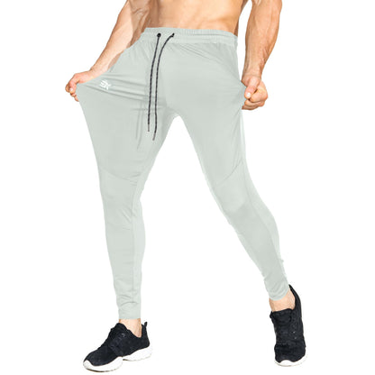 BROKIG Mens Stretch Running Tracksuit Bottoms