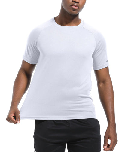 Boyzn 1, 3 or 5 Pack Men's Workout Running Shirts, Dry Fit Moisture Wicking T-Shirts, Sports Gym Athletic Short Sleeve Shirts