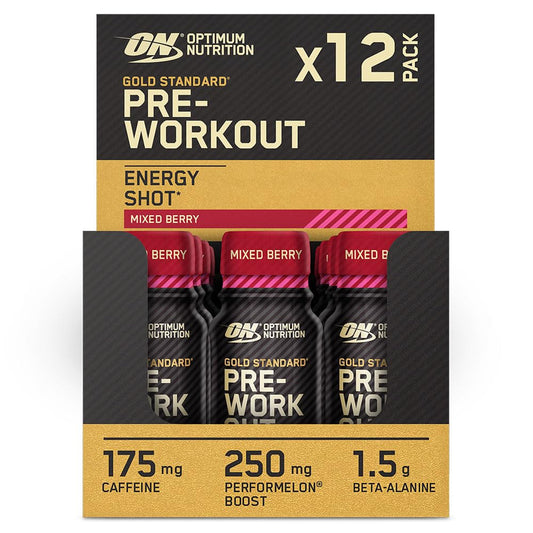 Optimum Nutrition Gold Standard Pre-Workout Energy Shot