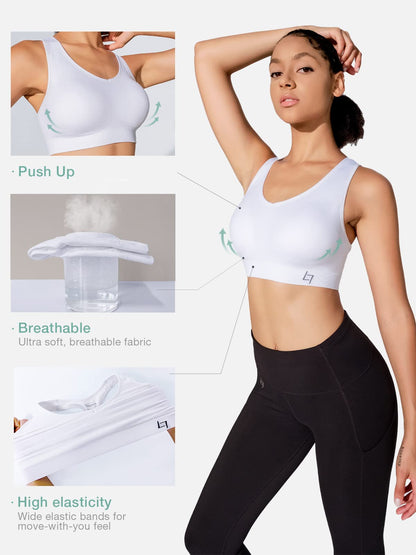 FITTIN Racerback Sports Bra for Women