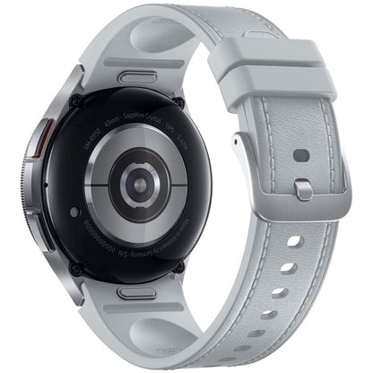 SAMSUNG Galaxy Watch 6 Classic 47mm Bluetooth Smartwatch, Rotating Bezel, Fitness Tracker, Personalized HR Zones, Advanced Sleep Coaching, US Version, Black (Renewed)