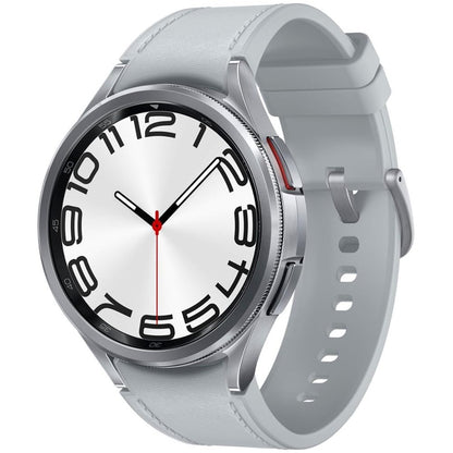 SAMSUNG Galaxy Watch 6 Classic 47mm Bluetooth Smartwatch, Rotating Bezel, Fitness Tracker, Personalized HR Zones, Advanced Sleep Coaching, US Version, Black (Renewed)