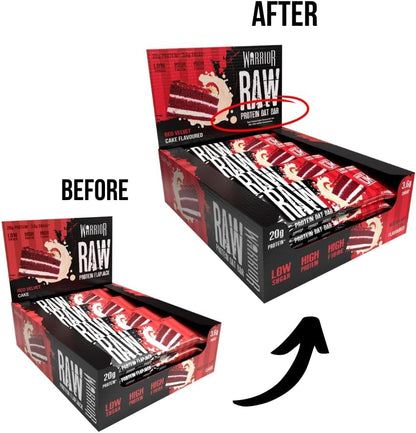 Warrior Raw Protein Bars