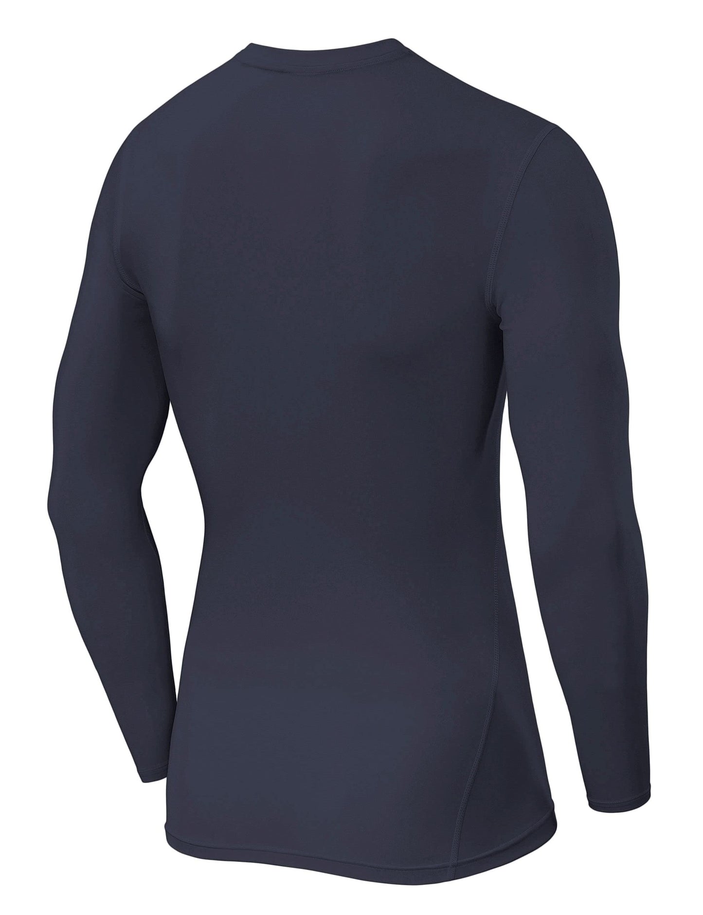 TCA Boys Pro Performance Compression Shirt Long Sleeve Top Compression Tops for Boys Base Layers Boys