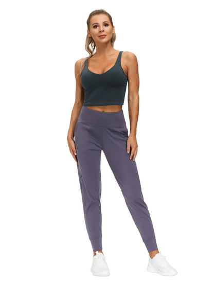 THE GYM PEOPLE Women's Joggers Pants Lightweight Athletic Leggings Tapered Lounge Pants for Workout, Yoga, Running