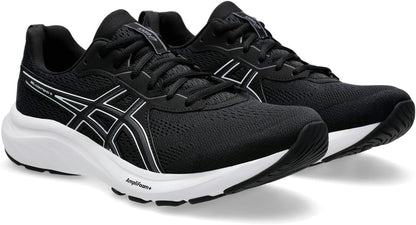 Asics Men's Gel-Contend 9 Sneaker, Black White, 8.5 UK