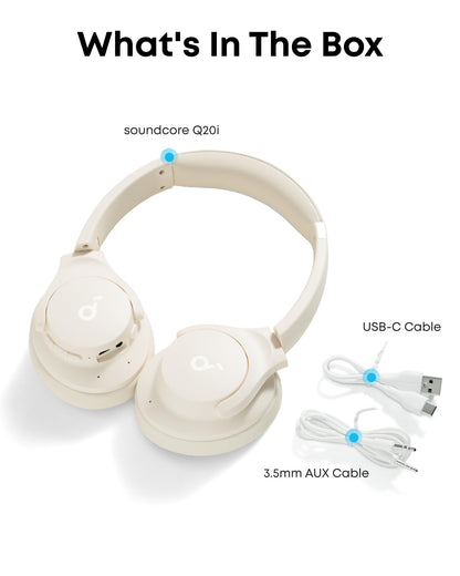 soundcore by Anker Q20i Hybrid Active Noise Cancelling Foldable Headphones
