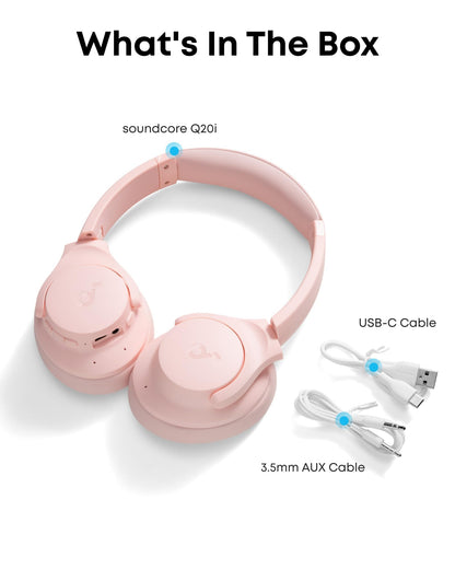 soundcore by Anker Q20i Hybrid Active Noise Cancelling Foldable Headphones