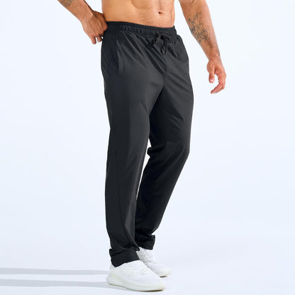 BROKIG Mens Dry Gym Tracksuit Bottoms