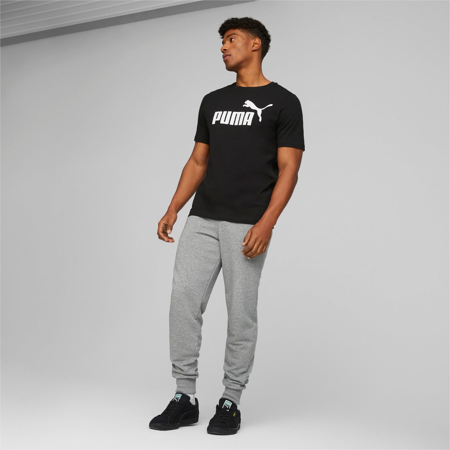 PUMA Men's Ess Logo Tee T Shirt