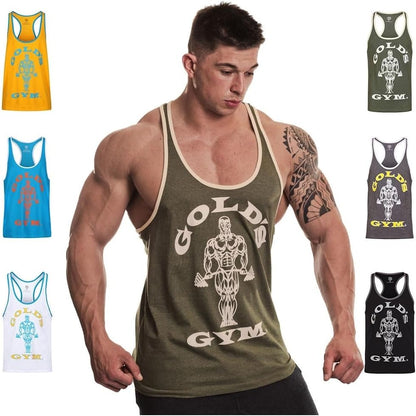Gold's Gym GGVST004 Men's Training Tank Top