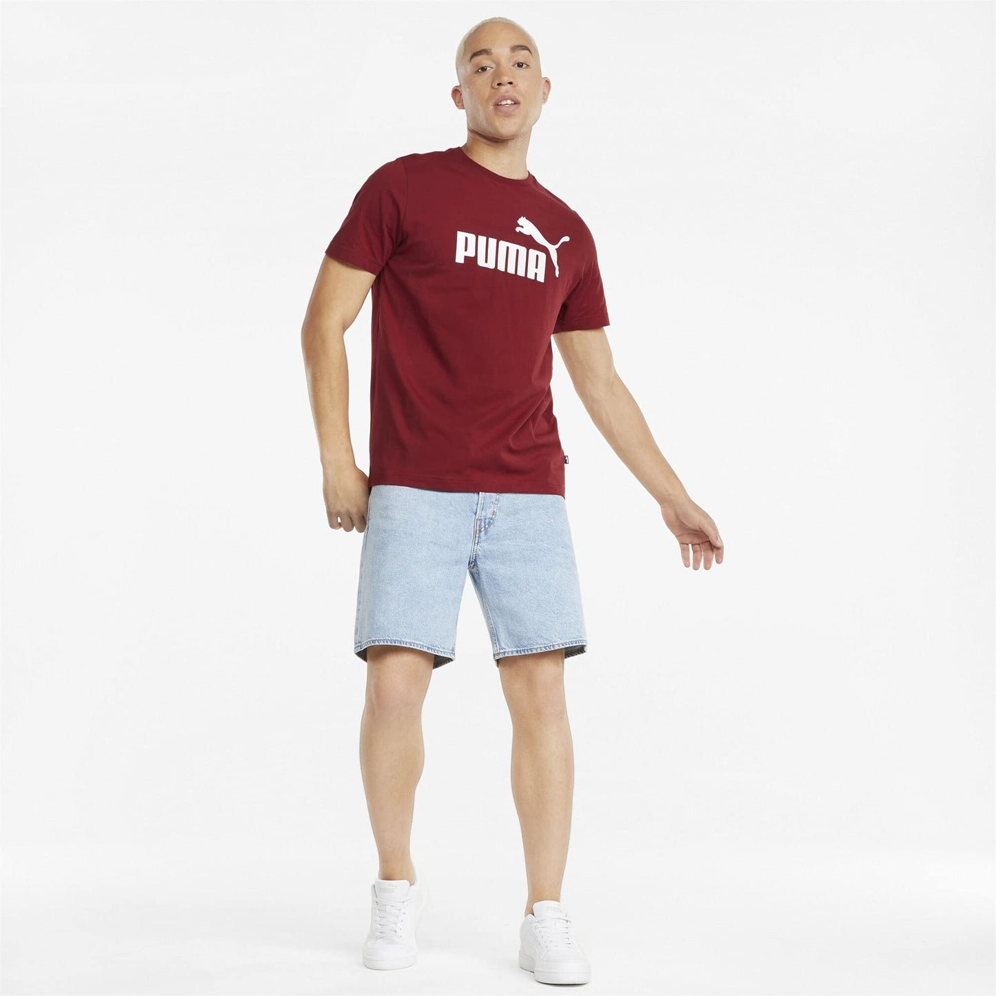 PUMA Men's Ess Logo Tee T Shirt