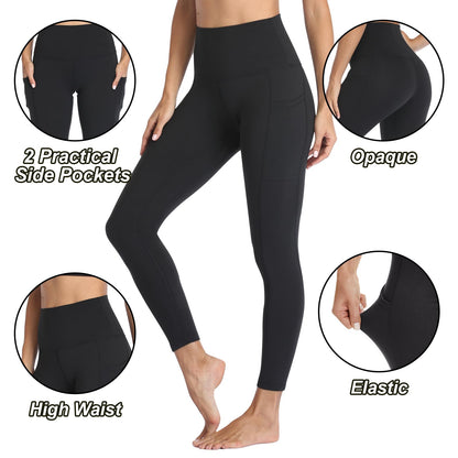 FOTOCITI Gym Leggings for Women with Pockets