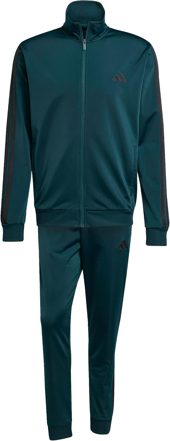 adidas Men's Sportswear Basic 3 Stripes Tricot Tracksuit